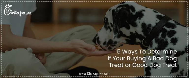 5 Ways To Determine If Your Buying A Bad Dog Treat or Good Dog Treat