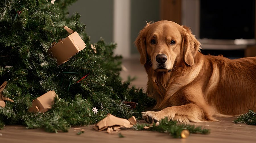 Choosing a Dog-Safe Christmas Tree