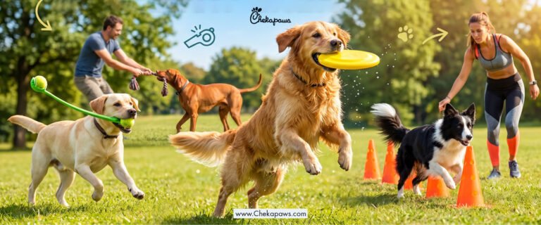 The Best Games to Play with High-Energy Dogs