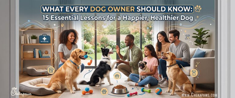 What Every Dog Owner Should Know: 15 Essential Lessons for a Happier, Healthier Dog