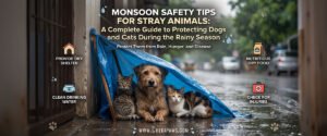 Monsoon Safety Tips for Stray Animals