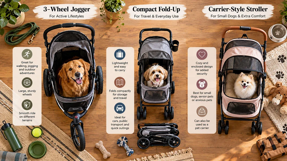 How to Choose the Right Dog Stroller