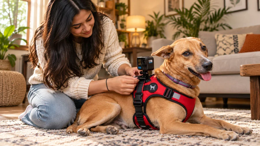 How to Safely Use a Camera on Your Dog
