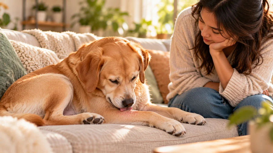Frequent Scratching, Licking or Biting